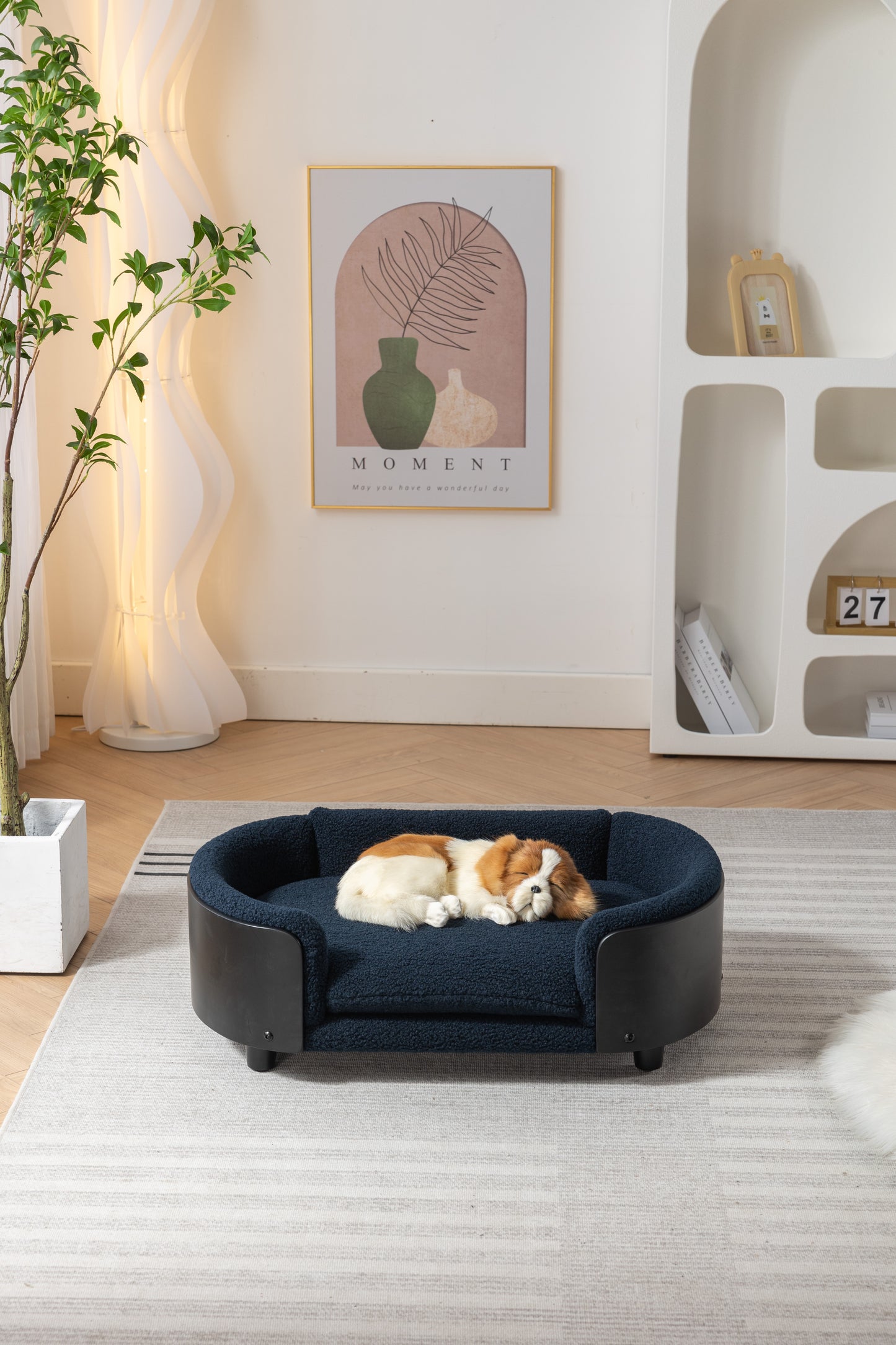 Bulldog 2 Size Green Dog Beds